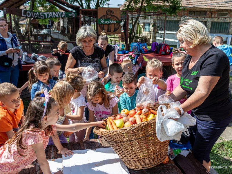 A Szerencsi Óvoda és Bölcsőde gyermekei egy felejthetetlen napot töltöttek május 21-én bekecsi lovas